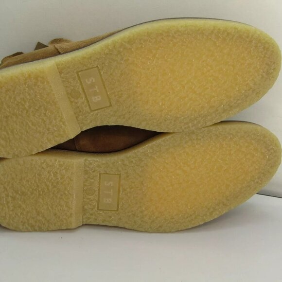 NEW SHOE THE BEAR KIP Chelsea Boots Size 10 Suede Flat Pull-On Lined Comfort - Picture 6 of 6